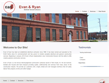 Tablet Screenshot of evan-ryan.com